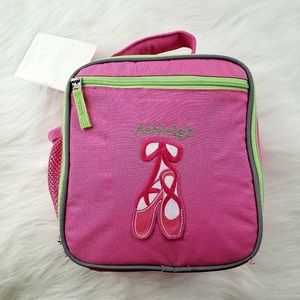 NEW Personalized Pottery Barn Fairfax Lunch Kit "Ashleigh" Embroidered